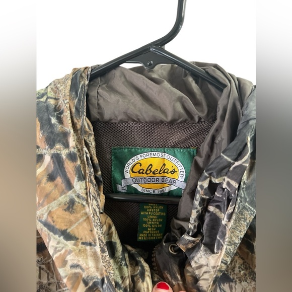 Camo hunting trench coat slicker - Picture 3 of 5